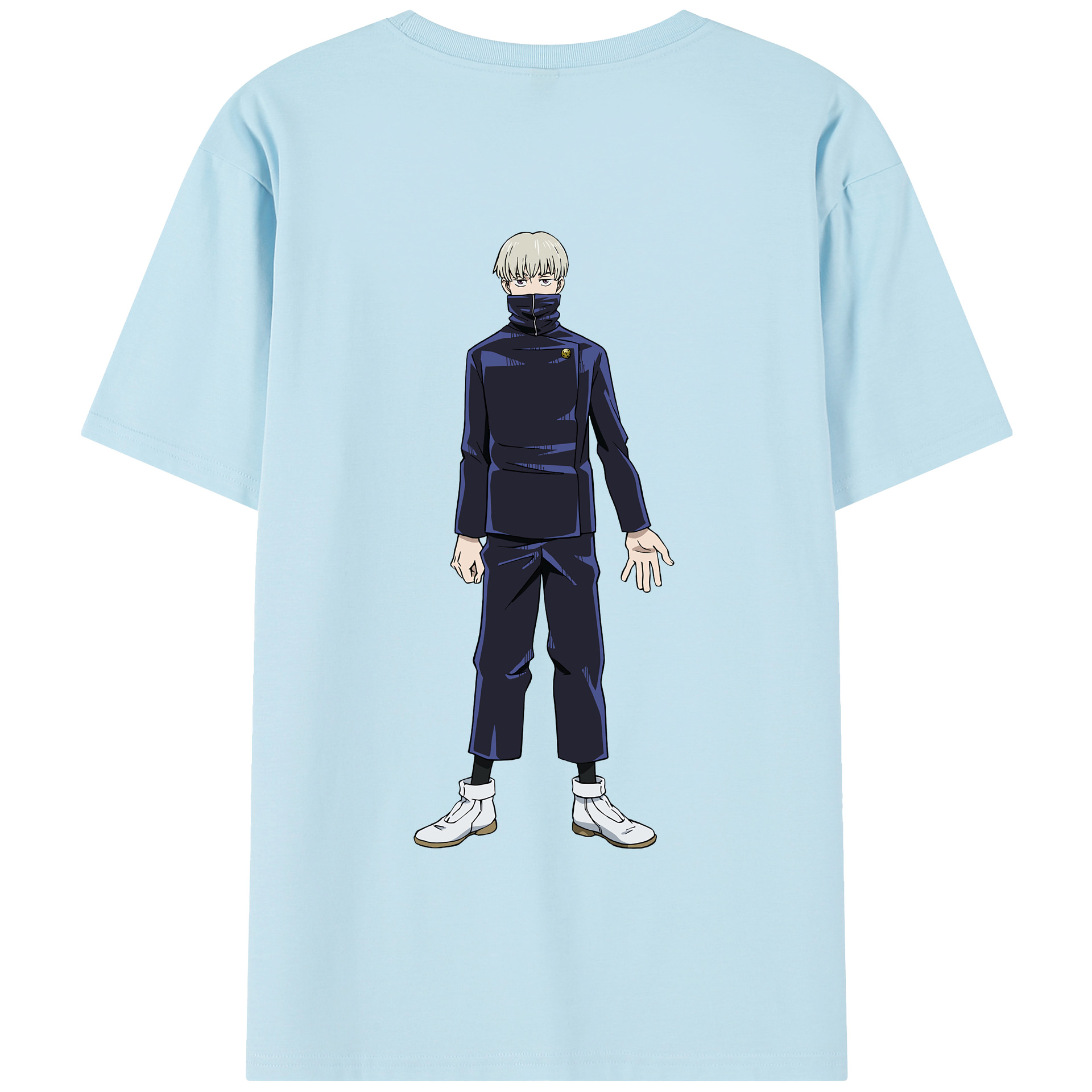 （画像用） 呪術廻戦 Jujutsu Kaisen 綿100％半袖Tシャツ（背面プリント）